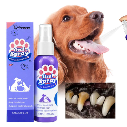 Spray rinfrescante per alito animale