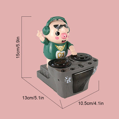 Maiale DJ a dondolo giocattolo